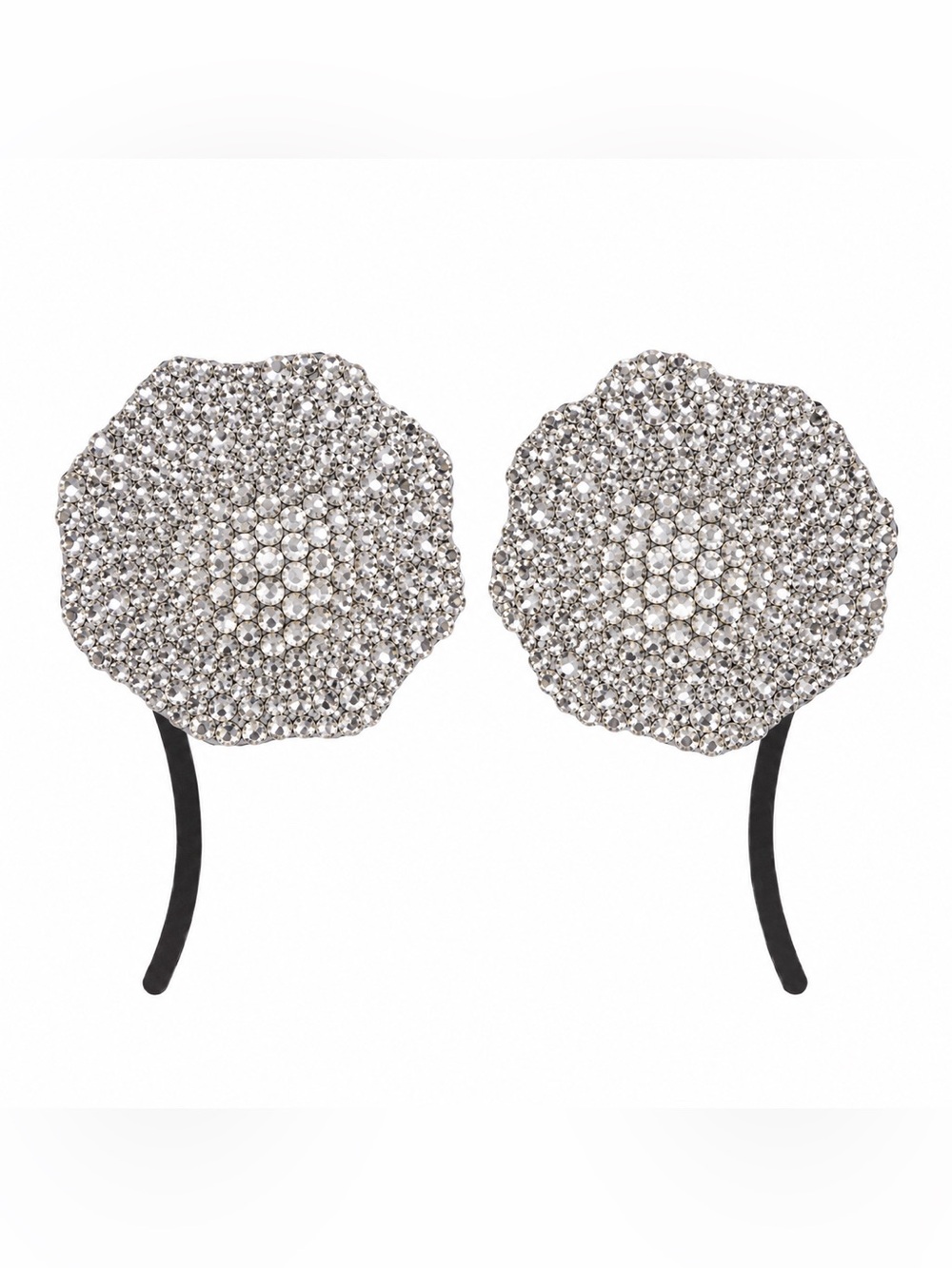 Crystal Diamond Luxe Crystal Flower Pasties Size Extra Large New